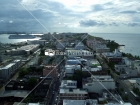 Vista aerea de Puerta de Tierra al Viejo San Juan, San Juan, Puerto Rico