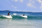 Surfeando en Luquillo, Luquillo, Puerto Rico